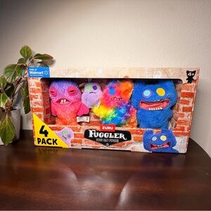 ZURU Fuggler Funny Ugly Monster 4 Pack Plush Toys Walmart Exclusive